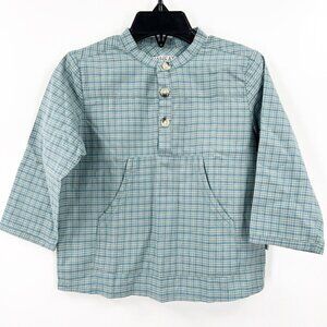 Wheat Plaid Pullover